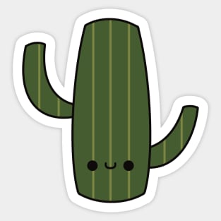 Cute Kawaii Cactus Sticker